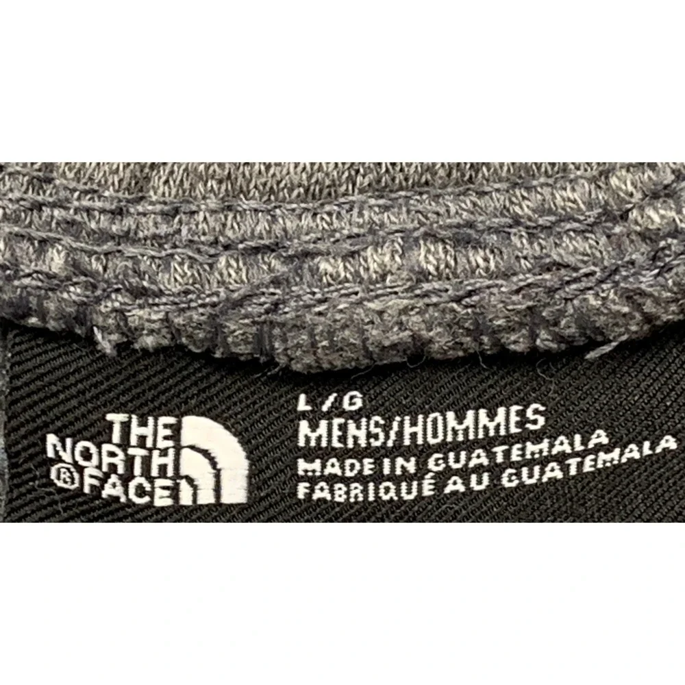 The North Face Sweatpants Mens Large Gray‎ Fleece Joggers Elastic Cuff Pants L